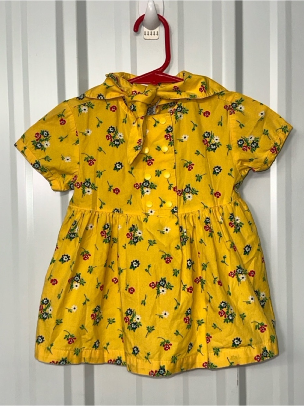 Vintage Gymboree Country Meadows Dress Rainbow Tag Cottagecore Floral Infant